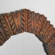Miroir mi-siècle en bois sculpté années 1960