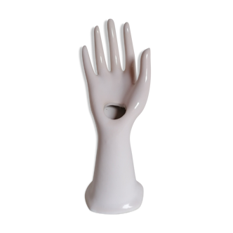White ceramic hand