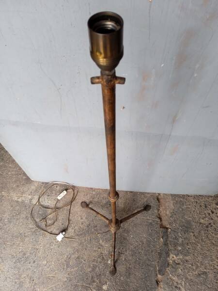 Minimalist brutalist floor lamp ep 1940/50