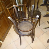 4 solid bistro chairs