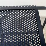 Black metal magazine rack Mathieu Mategot 1950