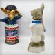 Ceramic carafe "clown donkey" by Jim Beam, USA, 1960s