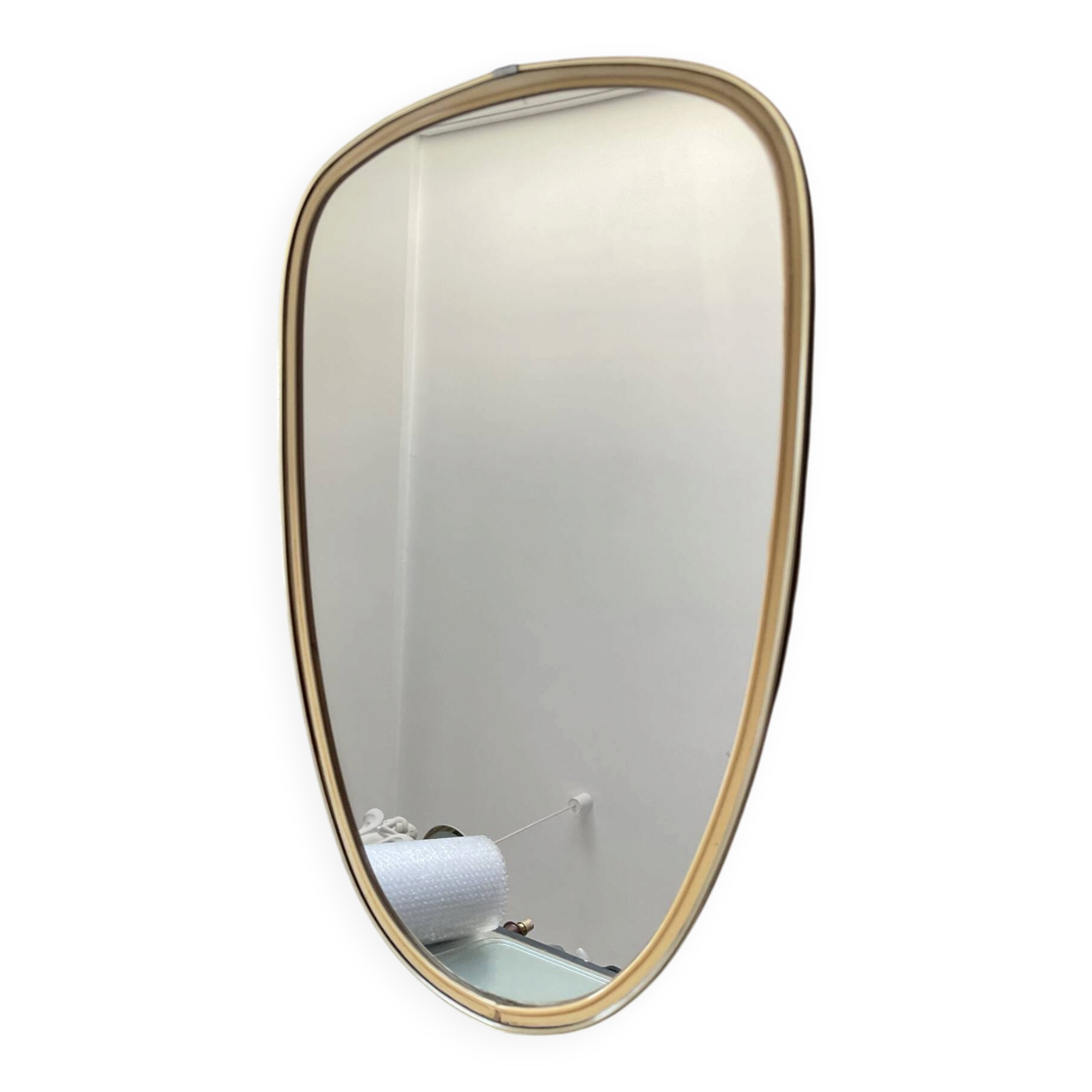 Miroir asymétrique forme libre des années 60-70