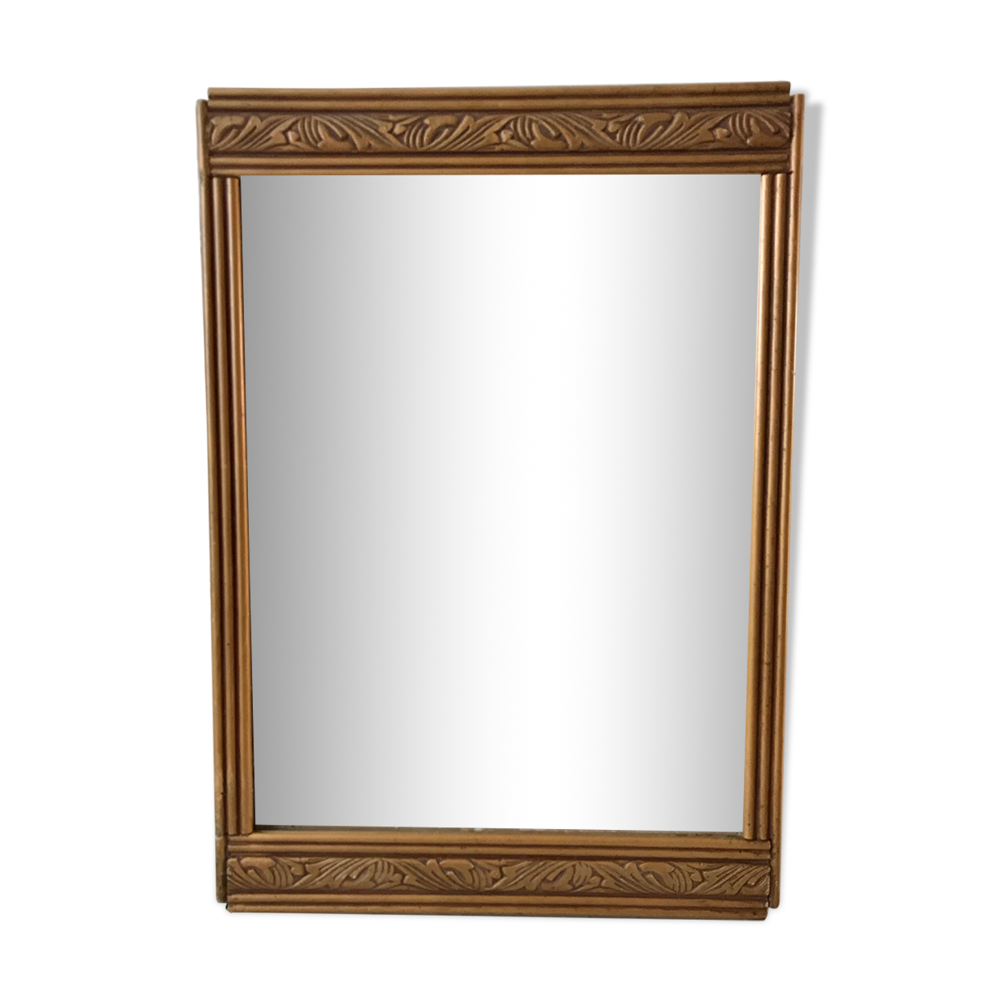 art deco mirror top gilded 30s