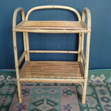 Bamboo storage shelf