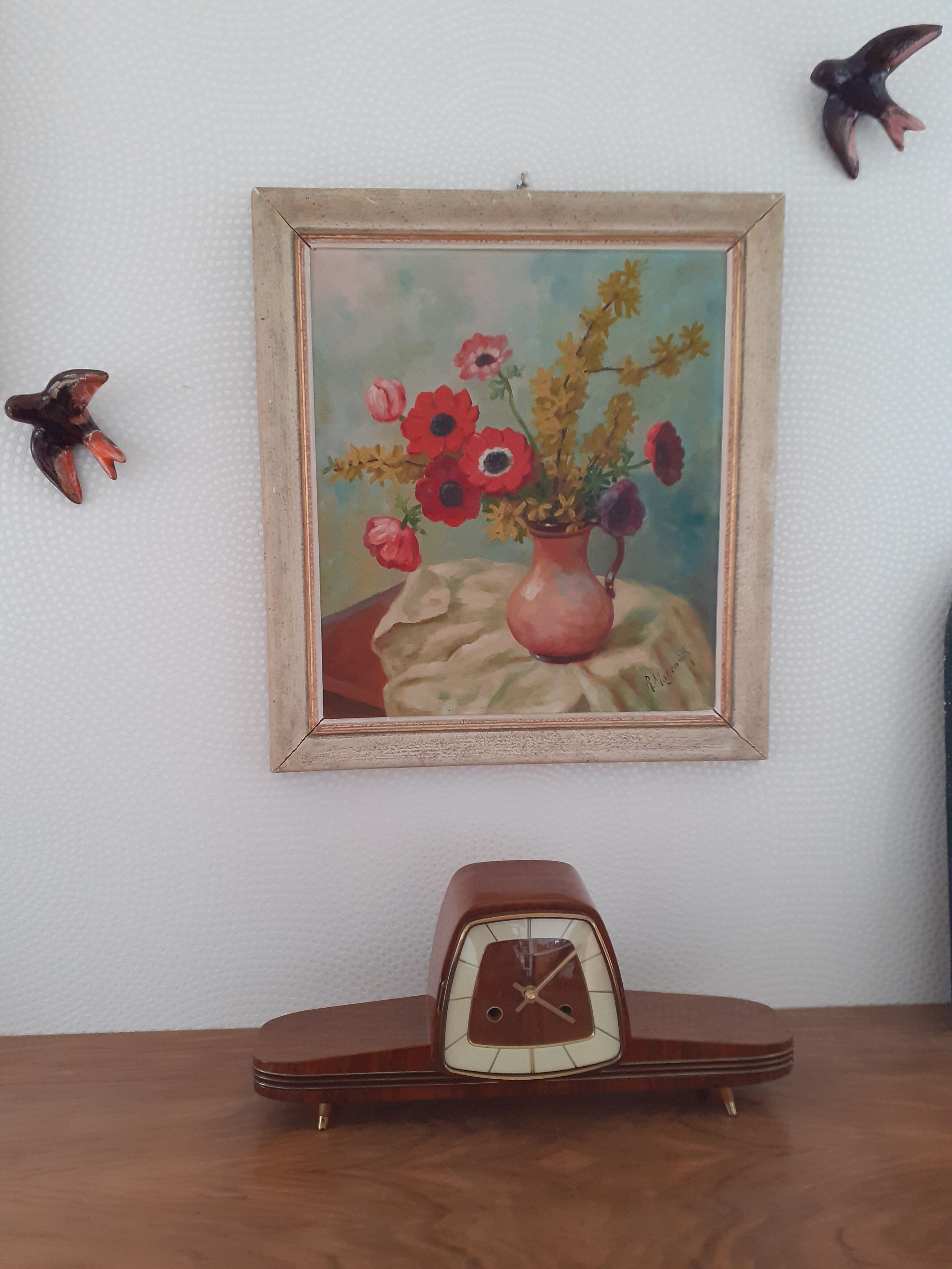 Hermle clock to lay 50-60s