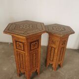 Syrian table pair