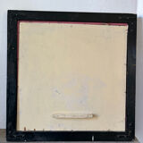 Abstract composition signed