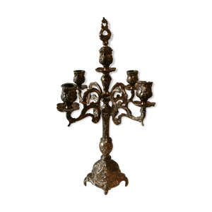 chandelier en bronze