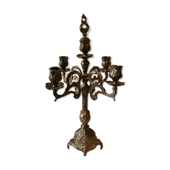 Chandelier en bronze XIXème siècle