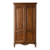 Antique wooden wardrobe in vintage style