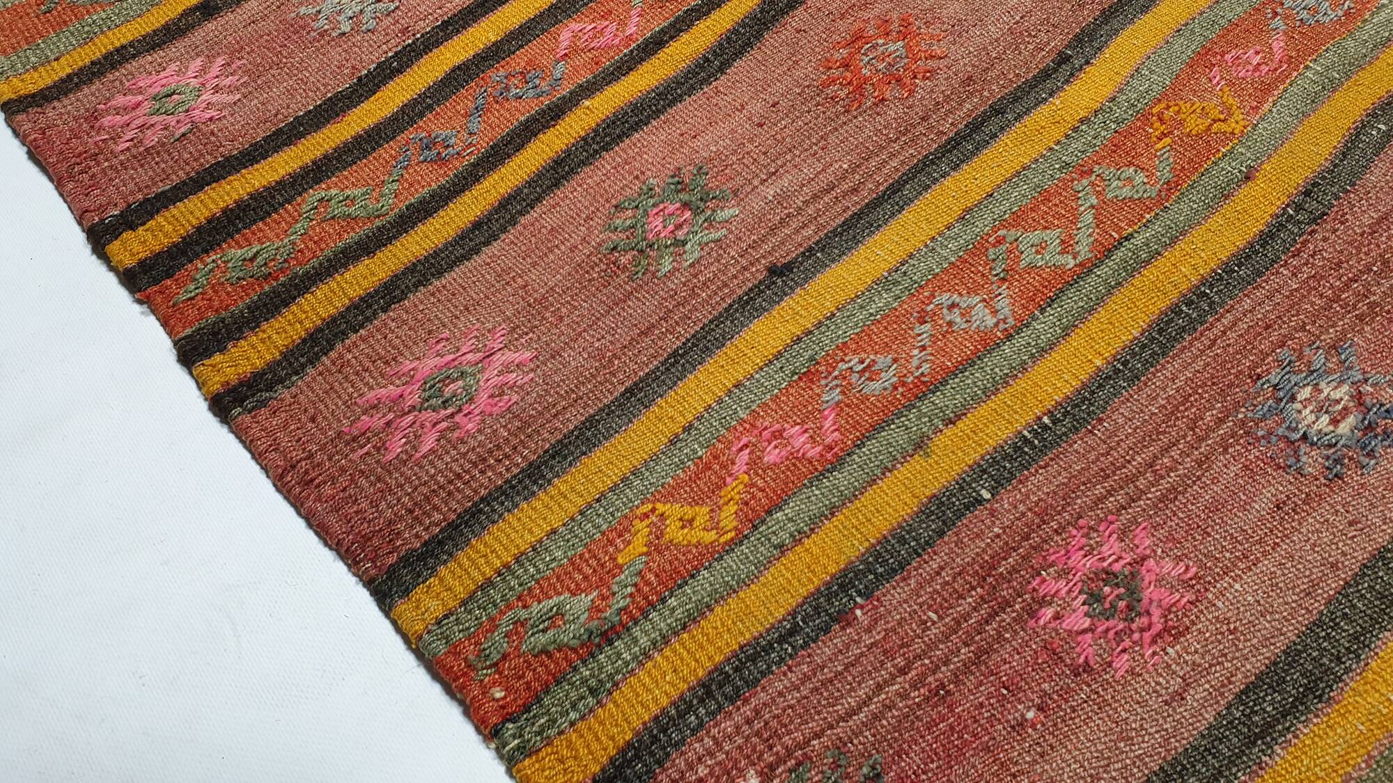 Turkish kilim rug, 293x176 cm, MYK-856