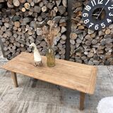 Renovated solid wood coffee table