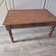 vintage wooden coffee table with a drawer