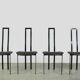 POSTMODERN Italian dining chairs, Cattelan, 1980s