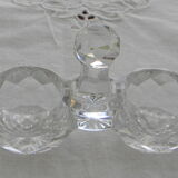 Small crystal salt shaker from Baccarat