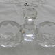 Small crystal salt shaker from Baccarat
