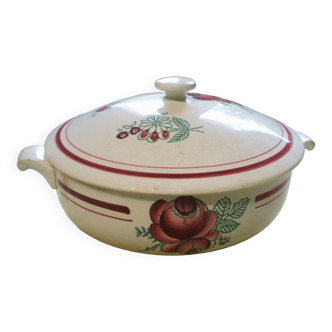 Gien earthenware soup tureen