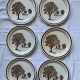 Vintage 70s plates
