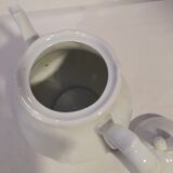 White teapot
