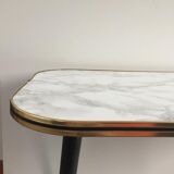 Table low vintage marble