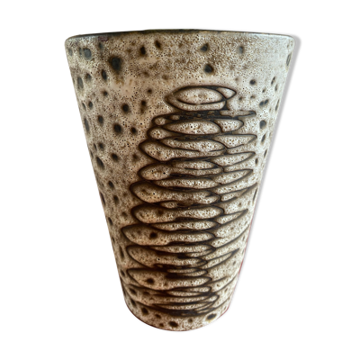 Vase Vallauris signé Huguette Besson