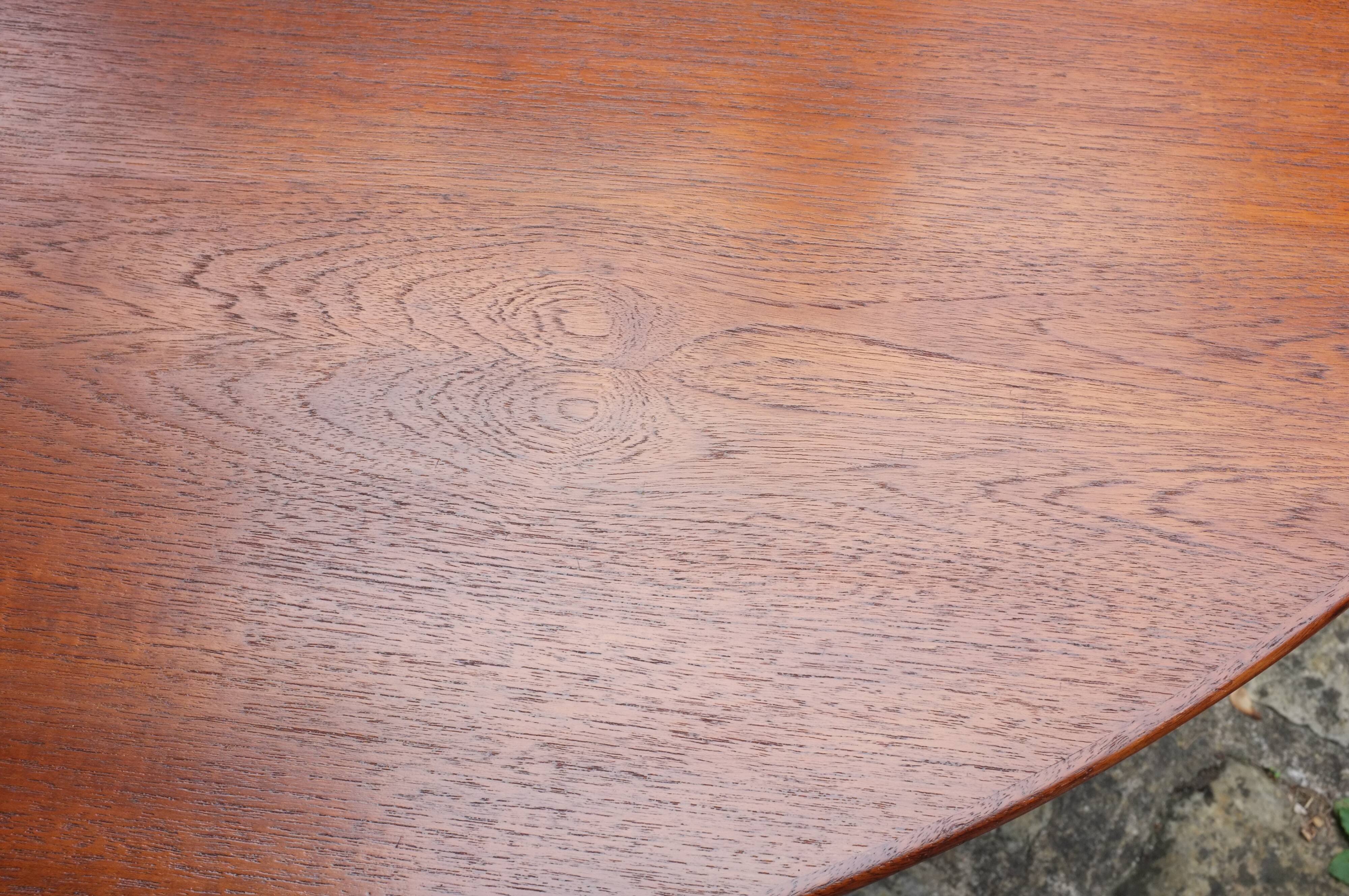 Scandinavian teak table 6 seats Arne Jacobsen