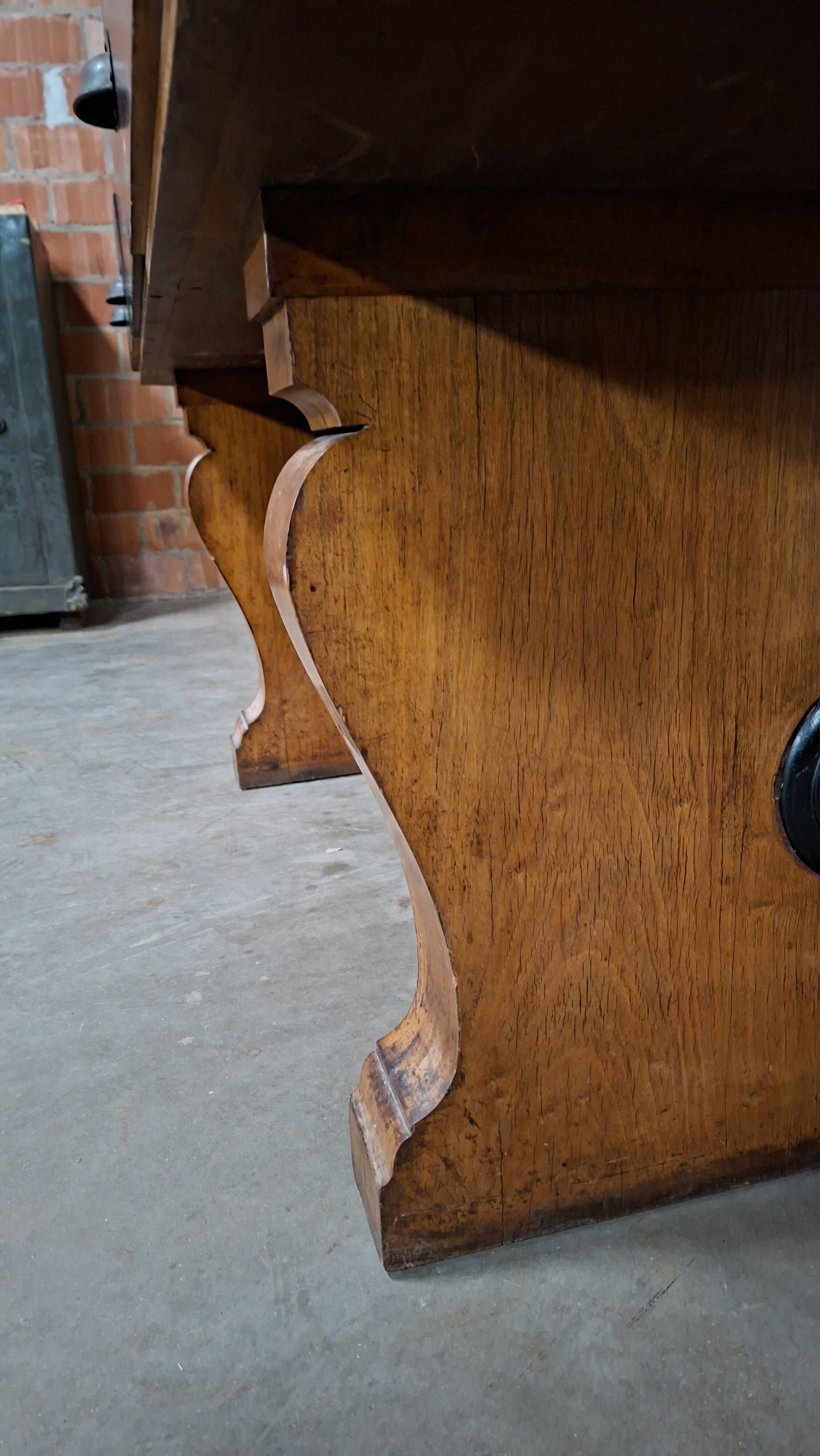 Table vitrine / table de présentation / comptoir avec tiroirs
