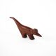 Teak animal figurine, Danish design, 1970s, made in Denmark