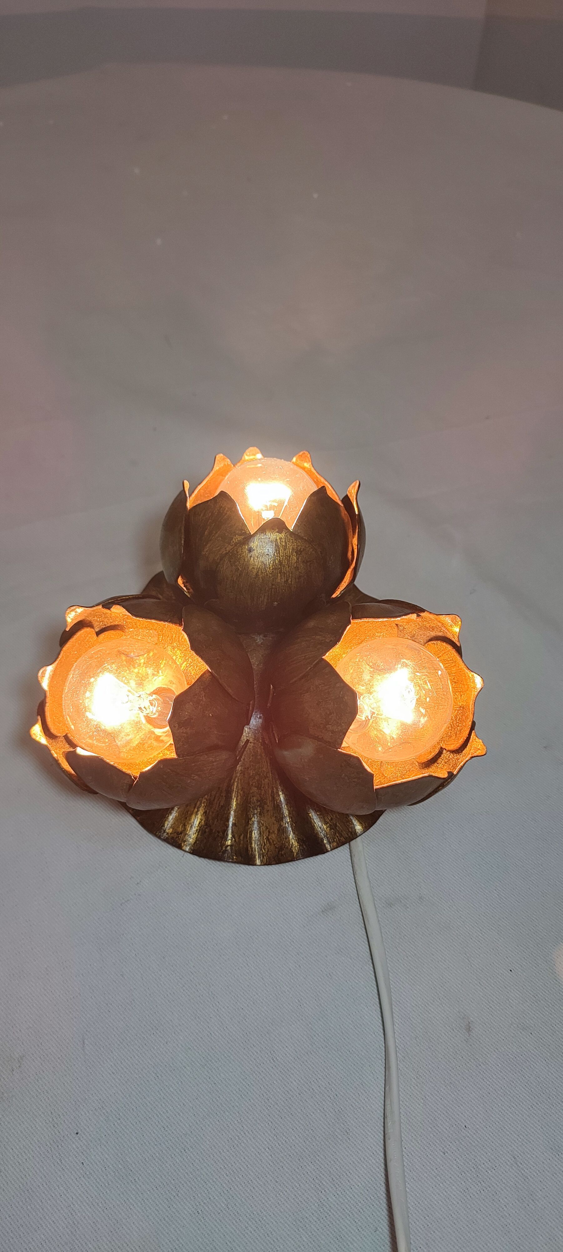 Sconce flower, Spain 1970s
