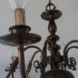 Chandelier and 2 sconces