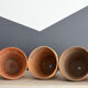 5 old terracotta pots 10 cm