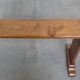 Antique French hall bench / dining bench