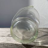 Murano transparent glass vase