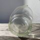 Murano transparent glass vase