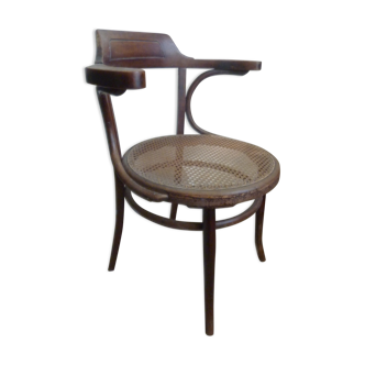 Bentwood and caning Thonet armchair