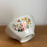 Vintage XXL bowl in speckled glazed stoneware 1980