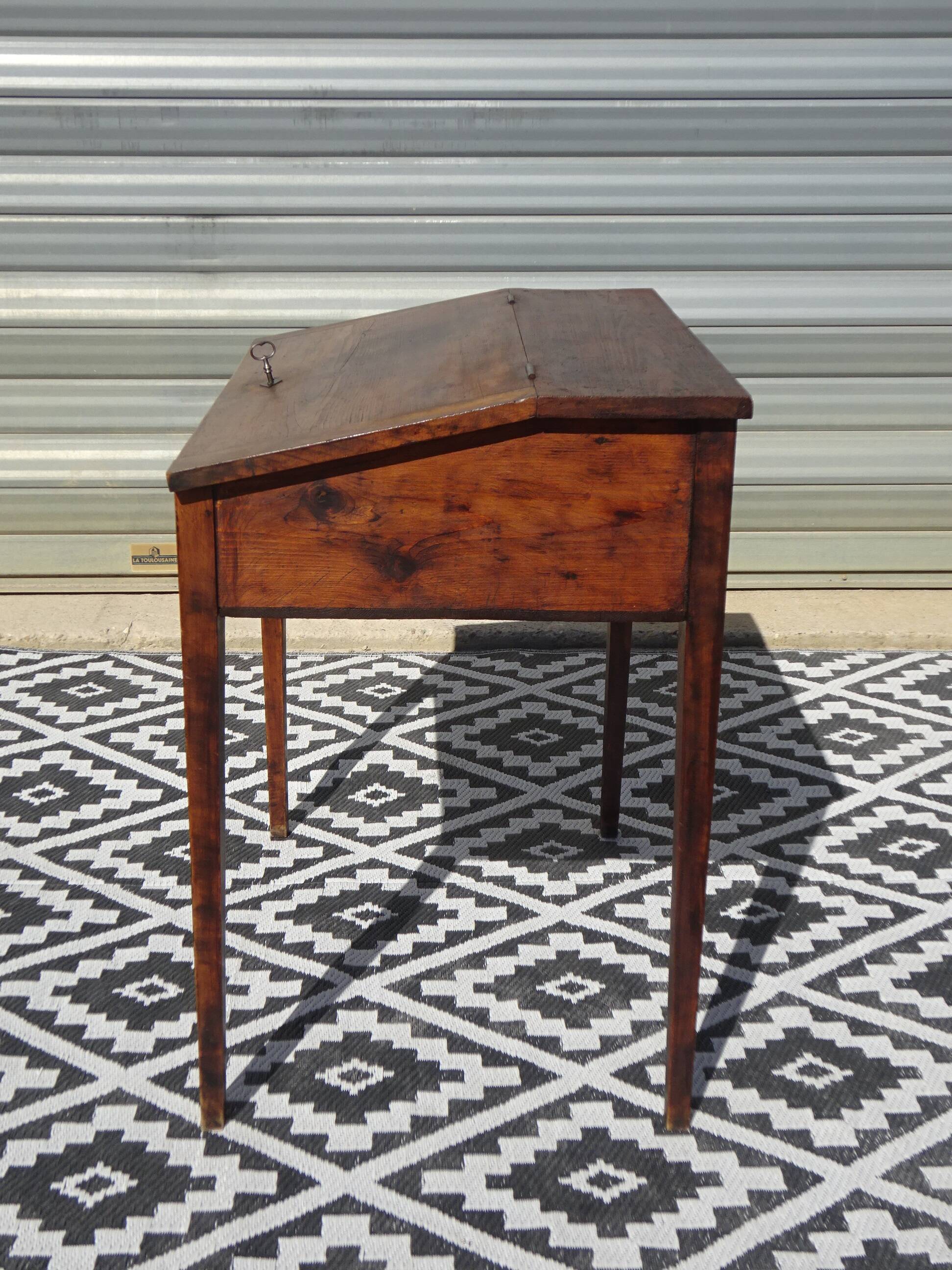 Small vintage desk with storage.