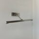 Vintage chrome adjustable wall light, France, 1980
