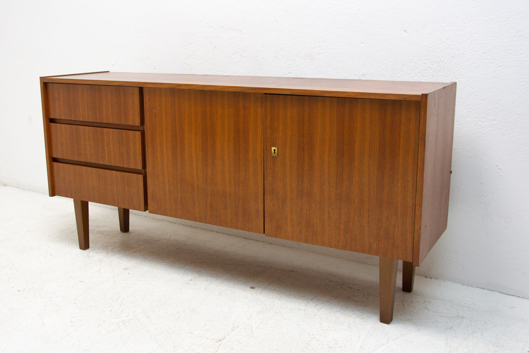 Enfilade en acajou vintage, Allemagne, années 1960