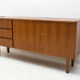 Enfilade en acajou vintage, Allemagne, années 1960