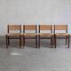 Set of 4 dining chairs ‘SE82’ by Martin Visser