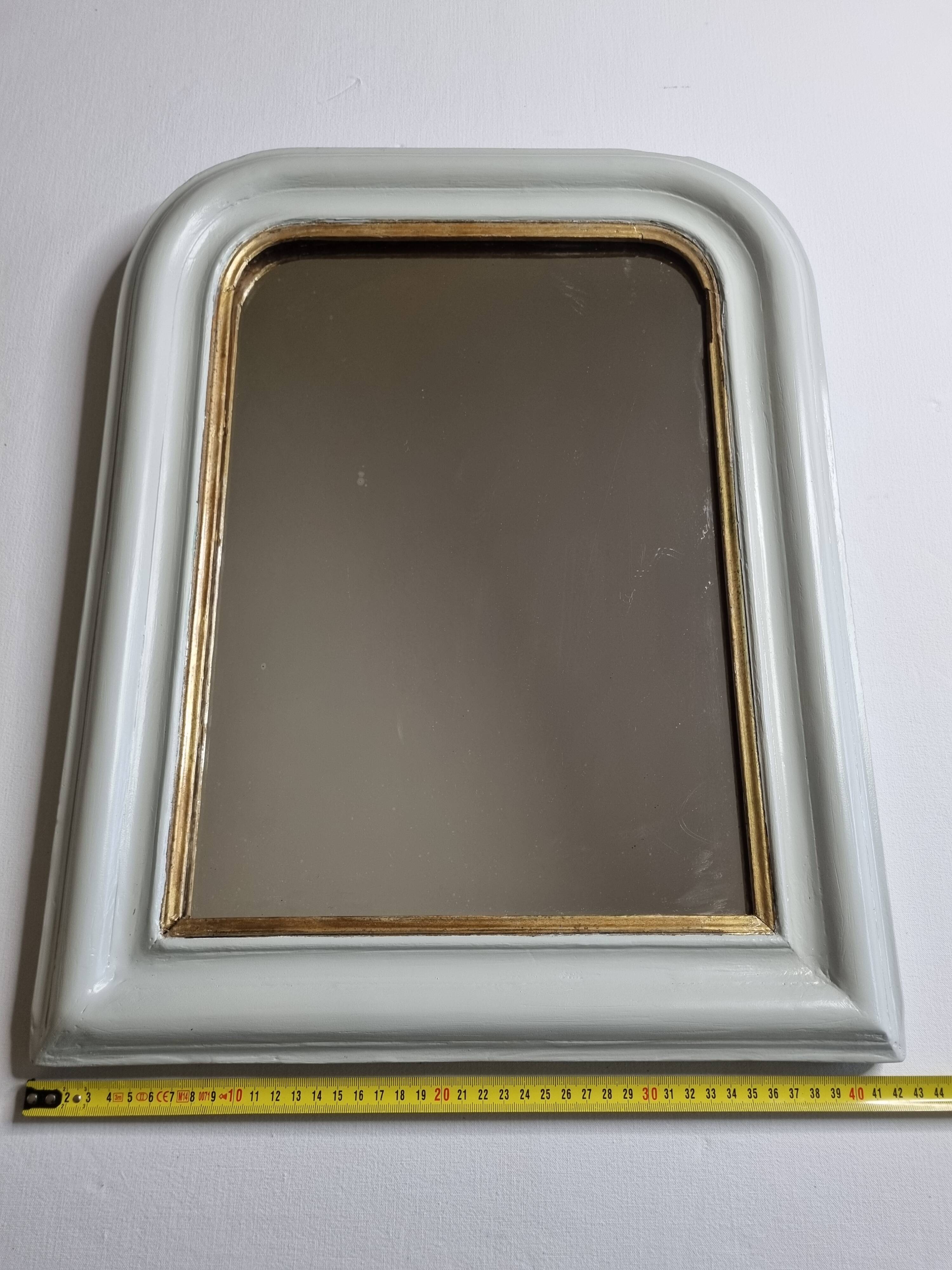 Vintage Louis Philippe style table mirror 54 cm x 42 cm