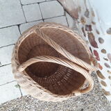 Wicker laundry basket or ball