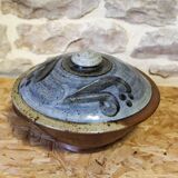 Covered pot in glazed stoneware Atelier Christine Pedley and Steen Kepp La Borne