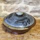 Pot couvert en grès émaillé Atelier Christine Pedley et Steen Kepp La Borne