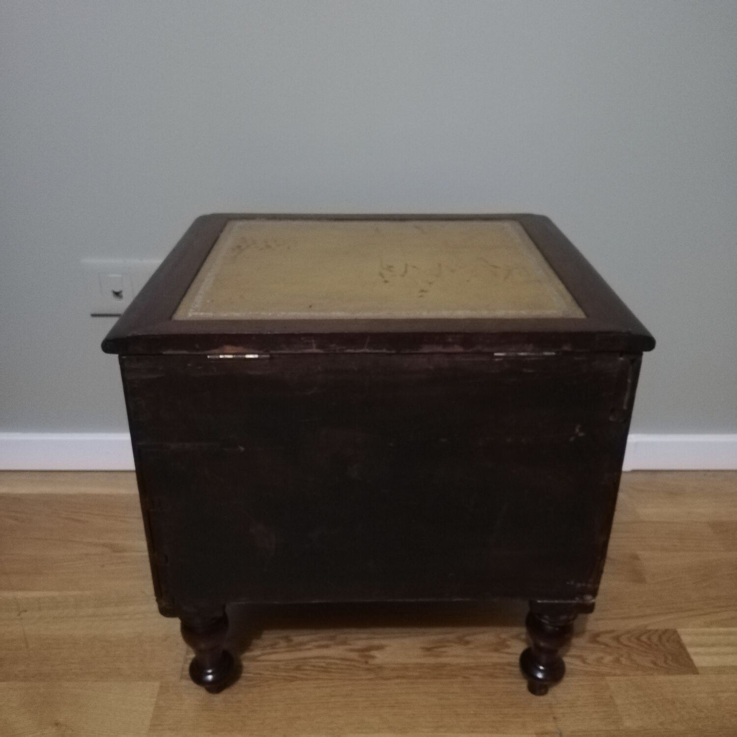 Old mahogany bookcase