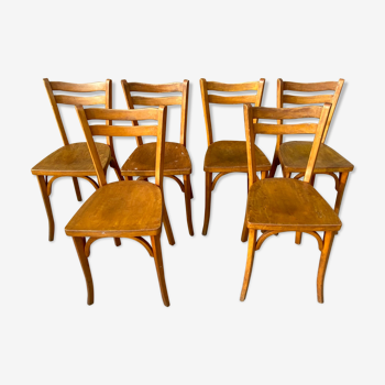 6 Baumann bistro chairs