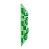 Wall organiser Utensilo green by Dorothee Becker-Maurer for Design M, 1970s