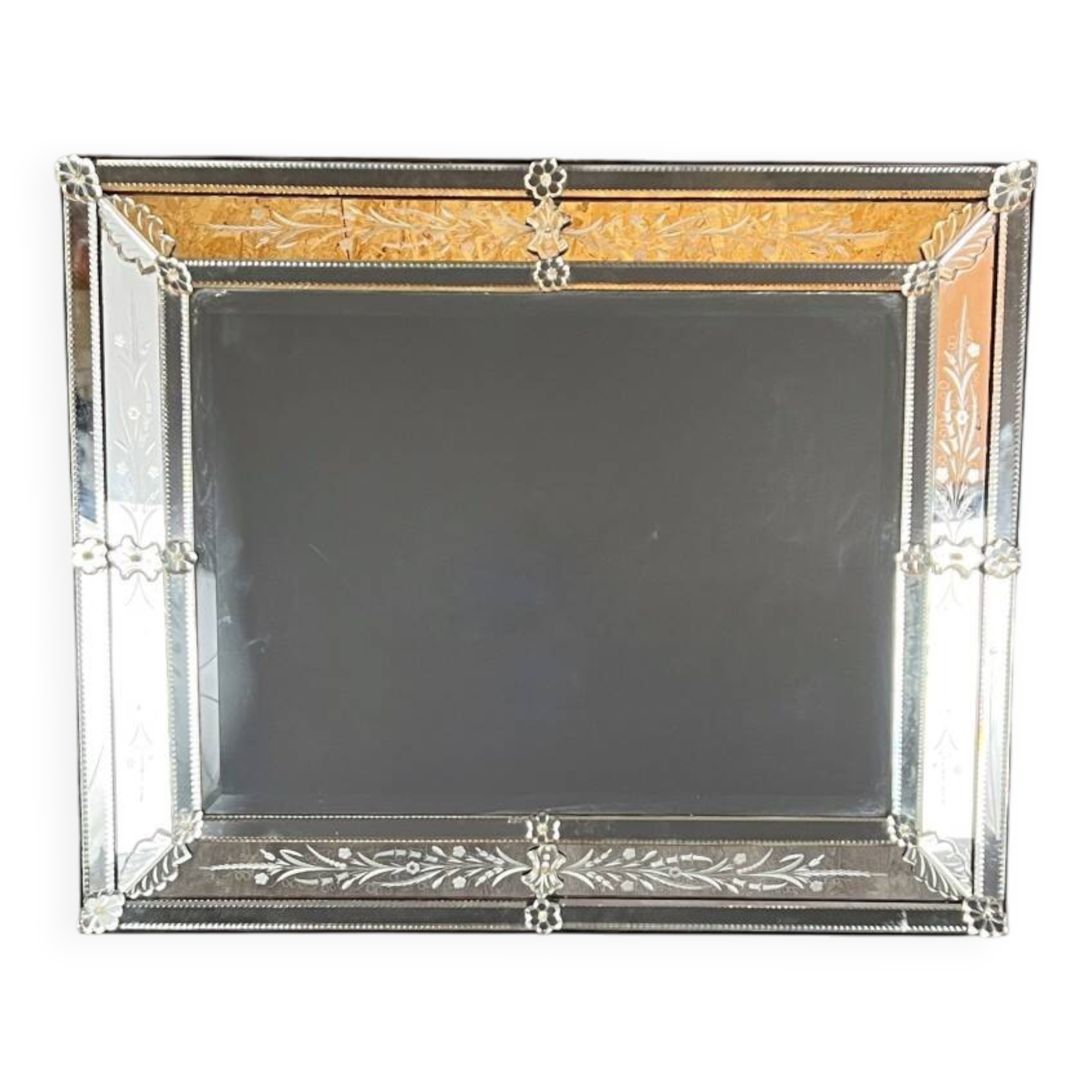 Large Venetian mirror, 20th century